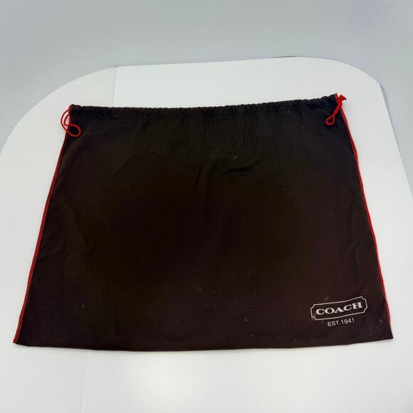 Coach Purple Shoulder Bag Leather Strap Purse Fringe Change Purse with Dust Bag - Picture 16 of 16